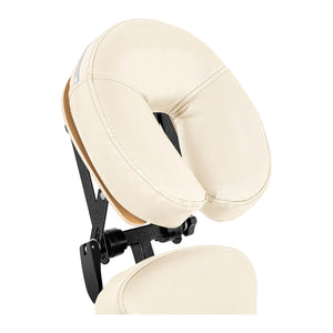 Poltrona massaggiante professionale pieghevole (struttura: acciaio rivestimento: PVC portata: 130 kg borsa inclusa) beige 14_0007736