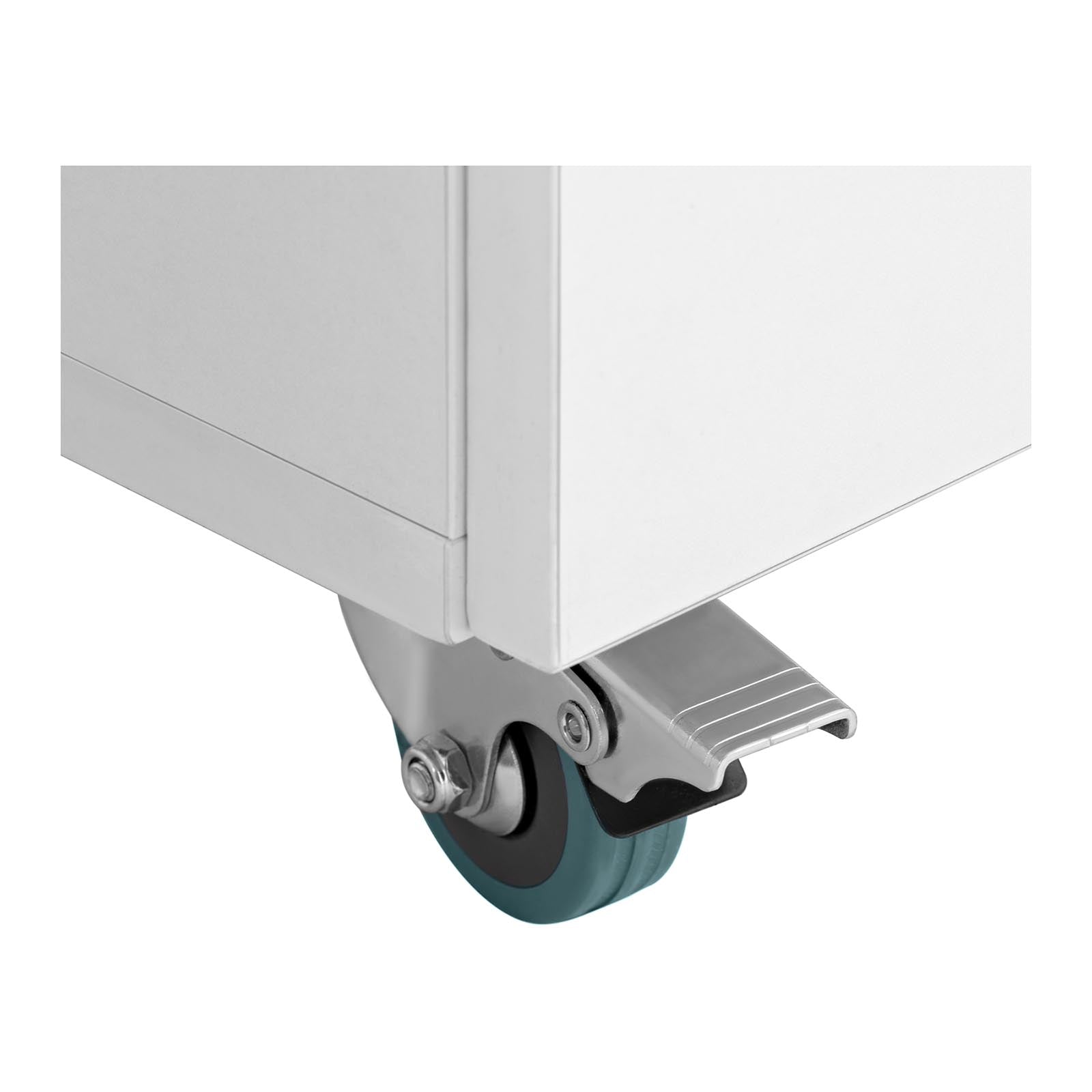 Tavolo manicure 120 x 503 x 803 cm con ventosa e poggiamani bianco 14_0007708