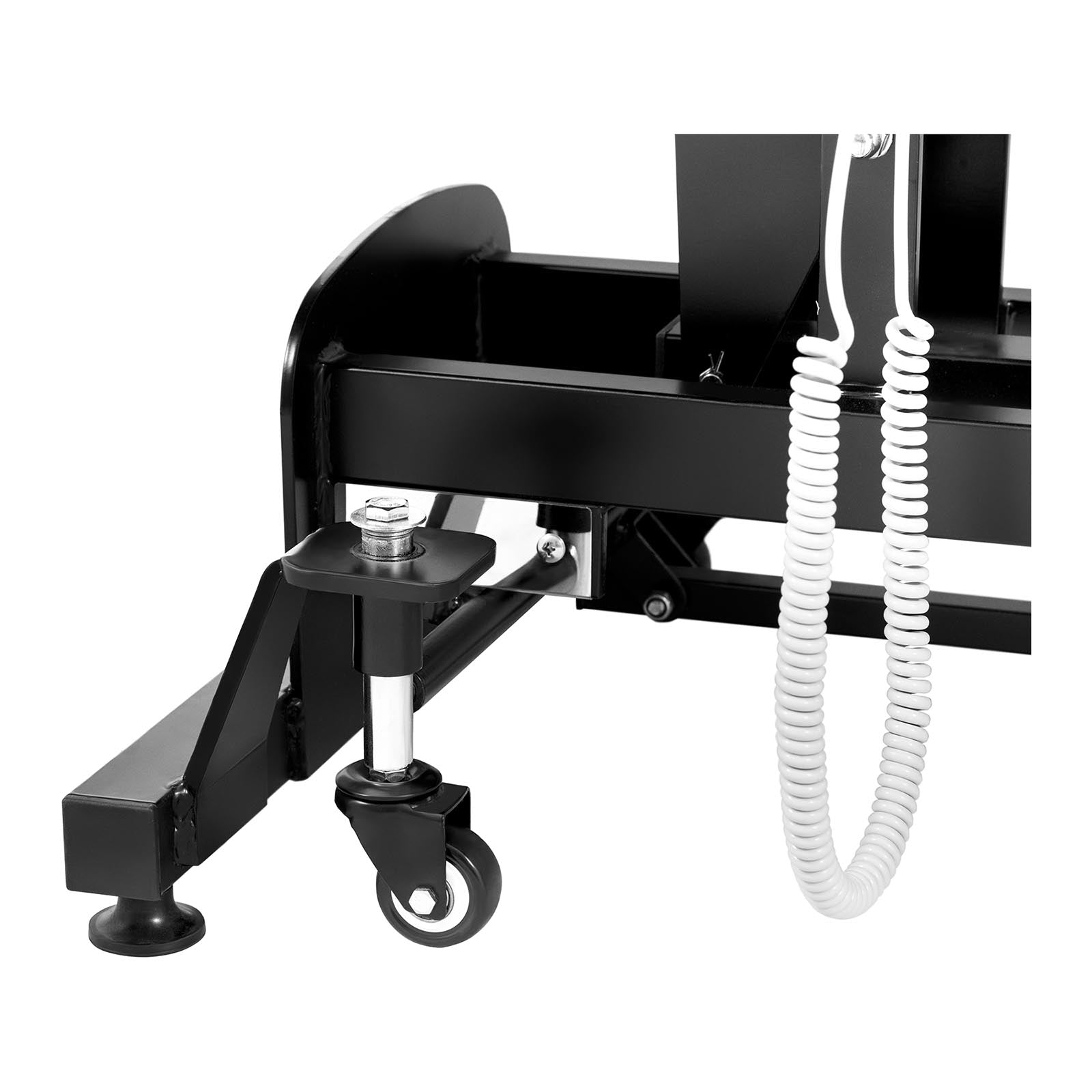 Lettino da massaggio - 3 motori - 250 kg - nero vino rosso 14_0007760