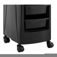 Carrello per parrucchiere per centri estetici (piano superiore: 485 x 380 mm 5 cassetti portata: 10 kg) 14_0007831
