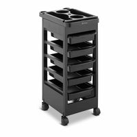 Carrello per parrucchiere per centri estetici (superiore: 495 x 315 mm 5 cassetti portata: 10 kg) 14_0007832