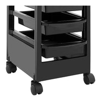 Carrello per parrucchiere per centri estetici (superiore: 495 x 315 mm 5 cassetti portata: 10 kg) 14_0007832
