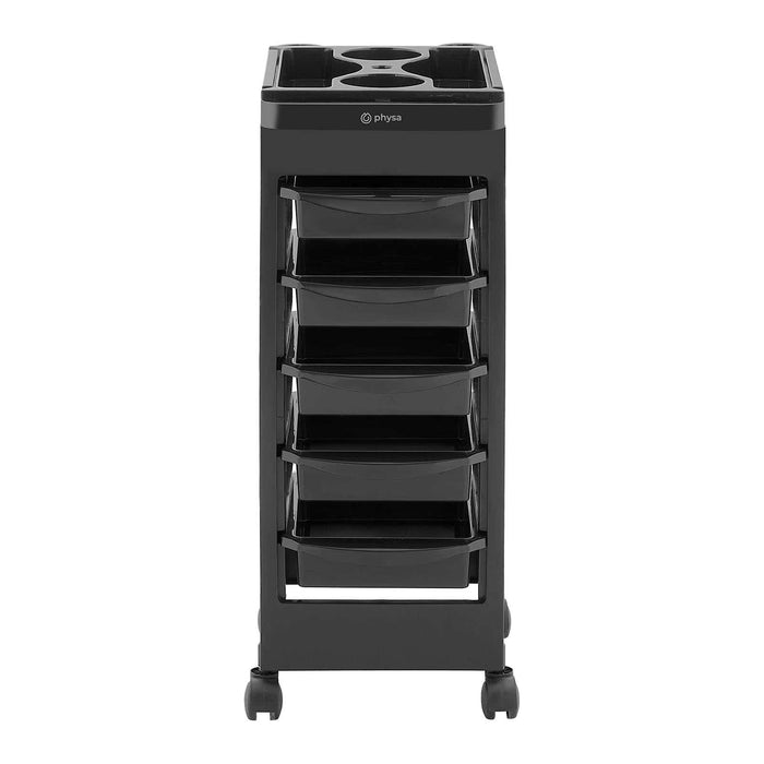 Carrello per parrucchiere per centri estetici (superiore: 495 x 315 mm 5 cassetti portata: 10 kg) 14_0007832