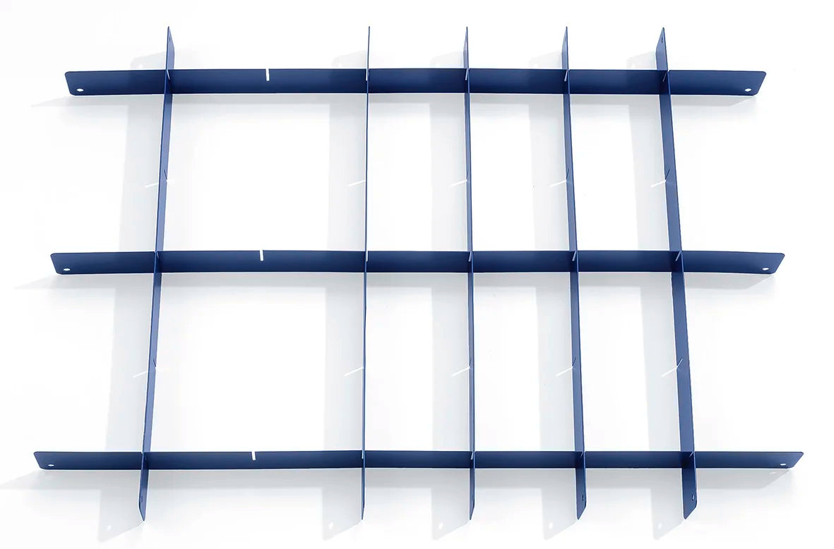 Divisori per cassetti, blu - set, per carrelli da officina