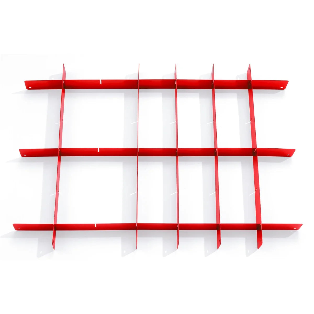 Divisori per cassetti, rossi - set, per carrelli da officina