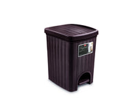 pattumiera bagno elegance lt.20 - cm. 31x27,5x39 h col. tortora cod:ferx.vit38206