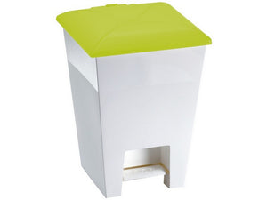 gi= style pattumiera love lt. 16 - cm. 29x30,5x41 h col. verde cod:ferx.vit51562