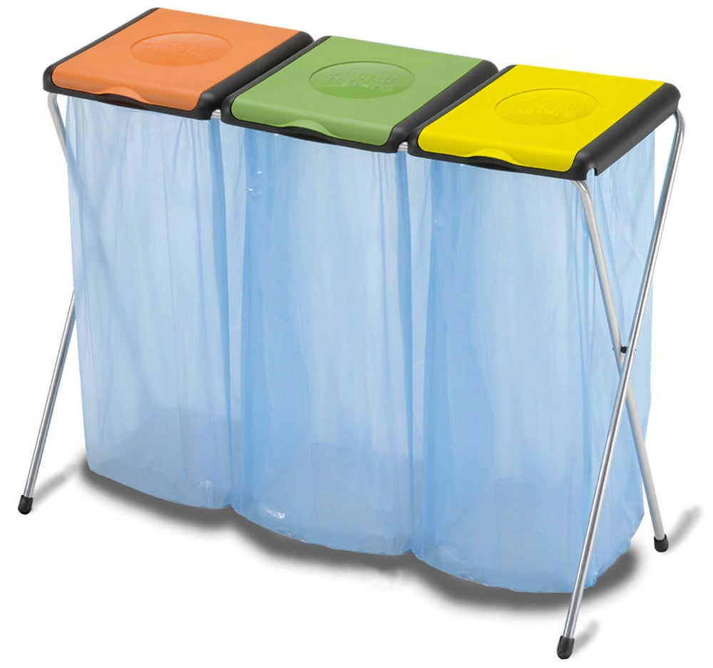 portarifiuti nature 3 posti cm. 105,5x40x82 h cod:ferx.vit26032