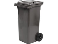 bidone quadro per differenziata lt. 120 - cm. 55x50x94 h col. grigio cod:ferx.vit42484