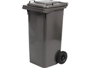 bidone quadro per differenziata lt. 120 - cm. 55x50x94 h col. grigio cod:ferx.vit42484