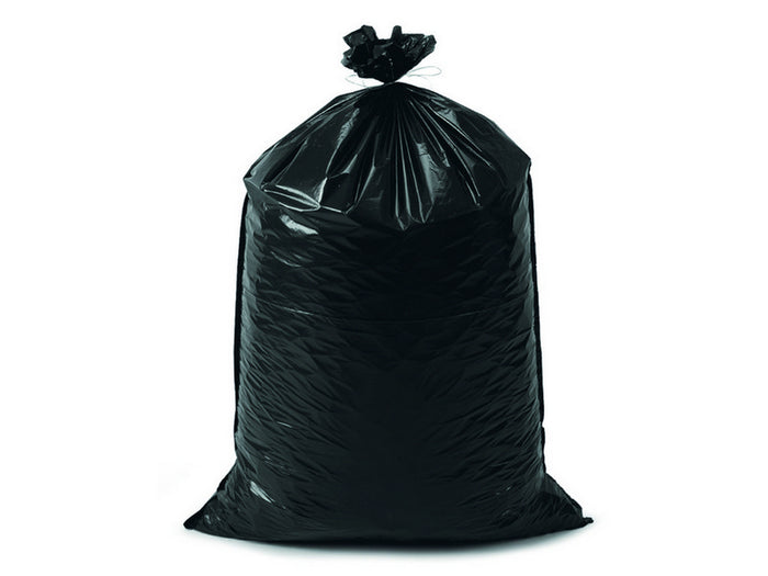 sacco rifiuti saccoforte nero 10 pz cm. 80x120 - lt. 150 cod:ferx.vit41093