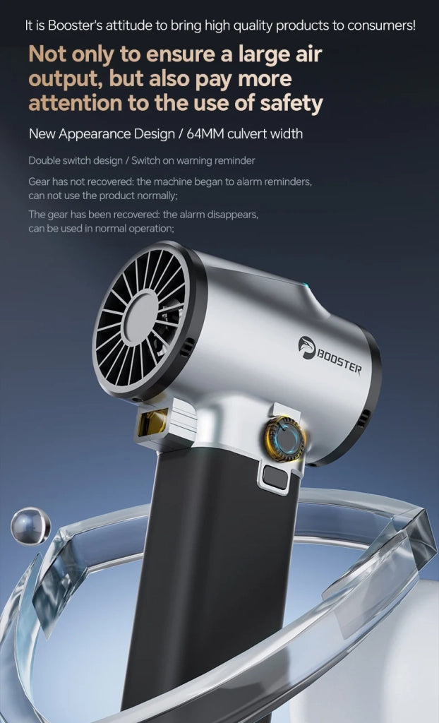 Soffiatore Acqua Turbo Potente per Pulizia Giardino ¨C zephmum ¨C Grigio