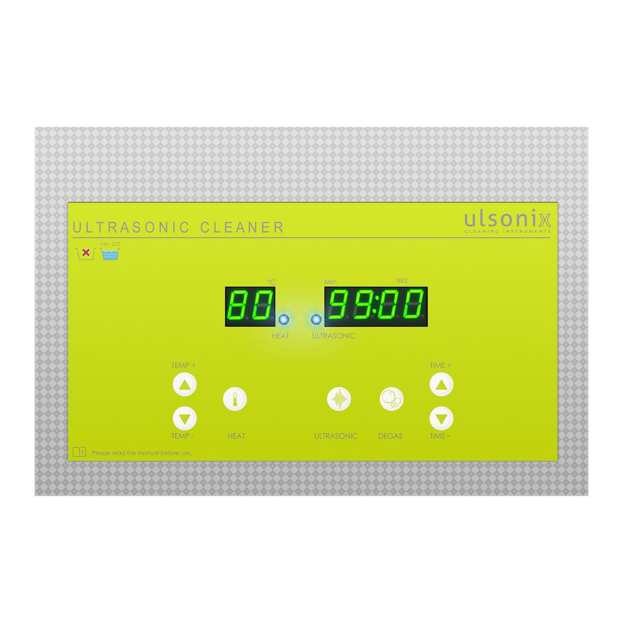 Macchina professionale per la pulizia delle vasche ad ultrasuoni degassificatrice da 45 litri 14_0000270