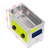 Macchina professionale per la pulizia delle vasche ad ultrasuoni da 45 litri e 120 watt 14_0000267