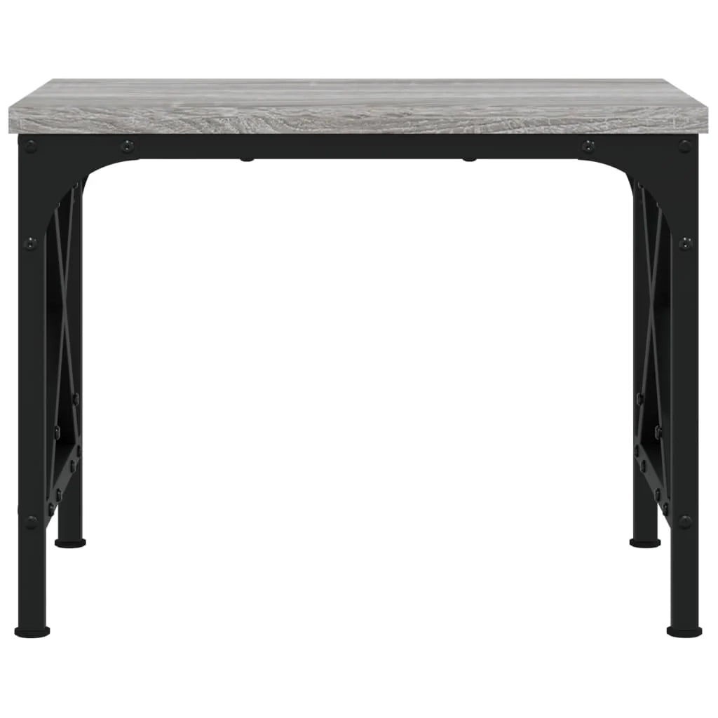 Supporto per stampante Sonoma scrivania/unità da scrivania 40 x 30 x 31 cm legno ingegnerizzato grigio 02_0044777
