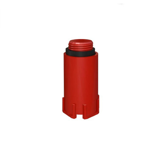 Tappo per collaudo tubazioni rosso Filetto 1/2"