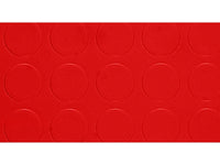 copripavimento in pvc bollato rosso rt. mtl 25x mt.1 h spess. mm.1,3 cod:ferx.vit33293