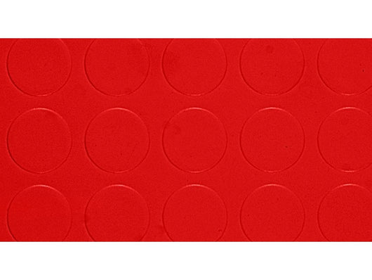 copripavimento in pvc bollato rosso rt. mtl 25x mt.1 h spess. mm.1,3 cod:ferx.vit33293