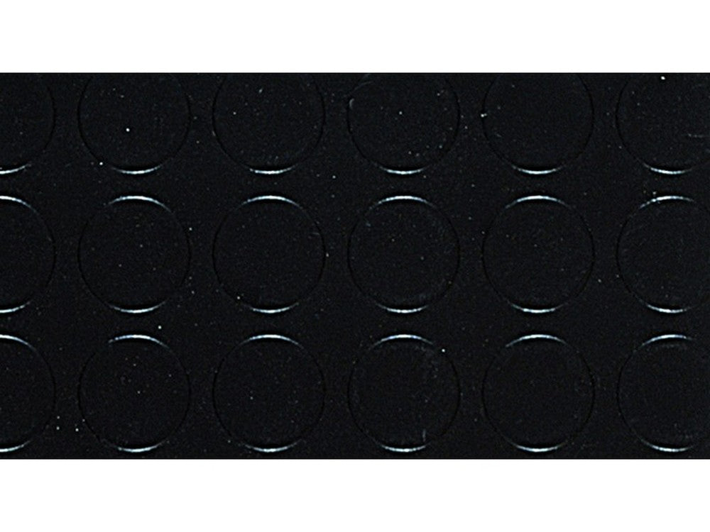 copripavimento in pvc bollato nero rt. mtl 25x mt.2 h spess. mm.1 cod:ferx.vit53414