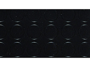 copripavimento in pvc bollato nero rt. mtl 25x mt.2 h spess. mm.1 cod:ferx.vit53414