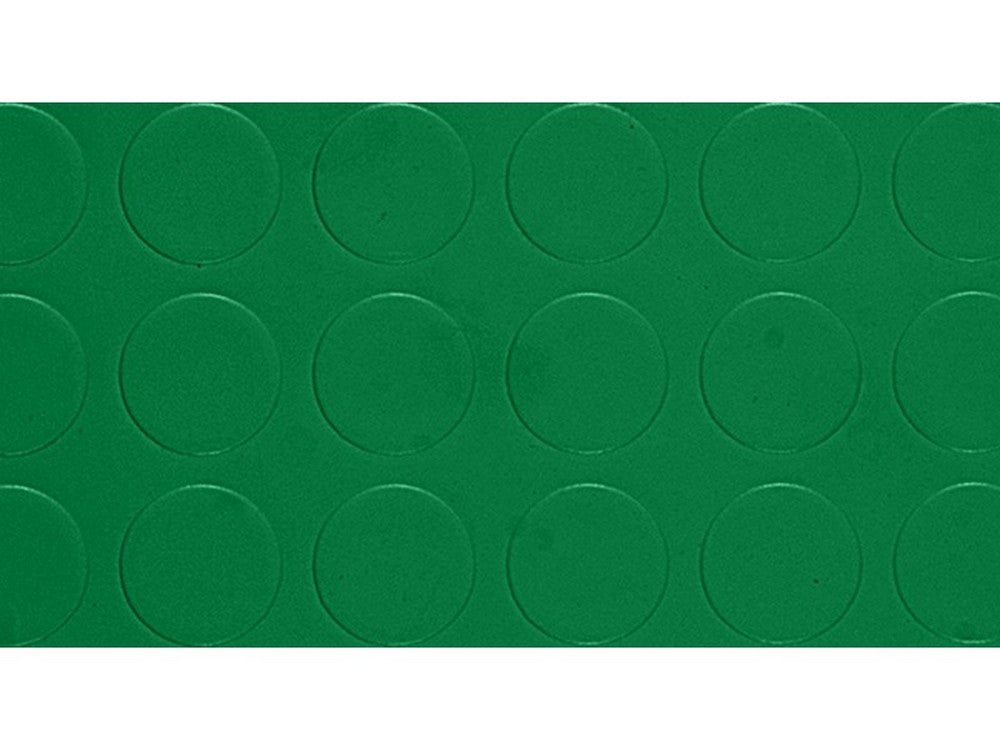 copripavimento in pvc bollato verde rt. mtl 25x mt.1 h spess. mm.1,3 cod:ferx.vit46923