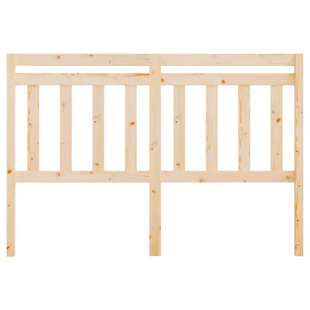 Testiera Letto 166x4x100 cm in Legno Massello di Pino