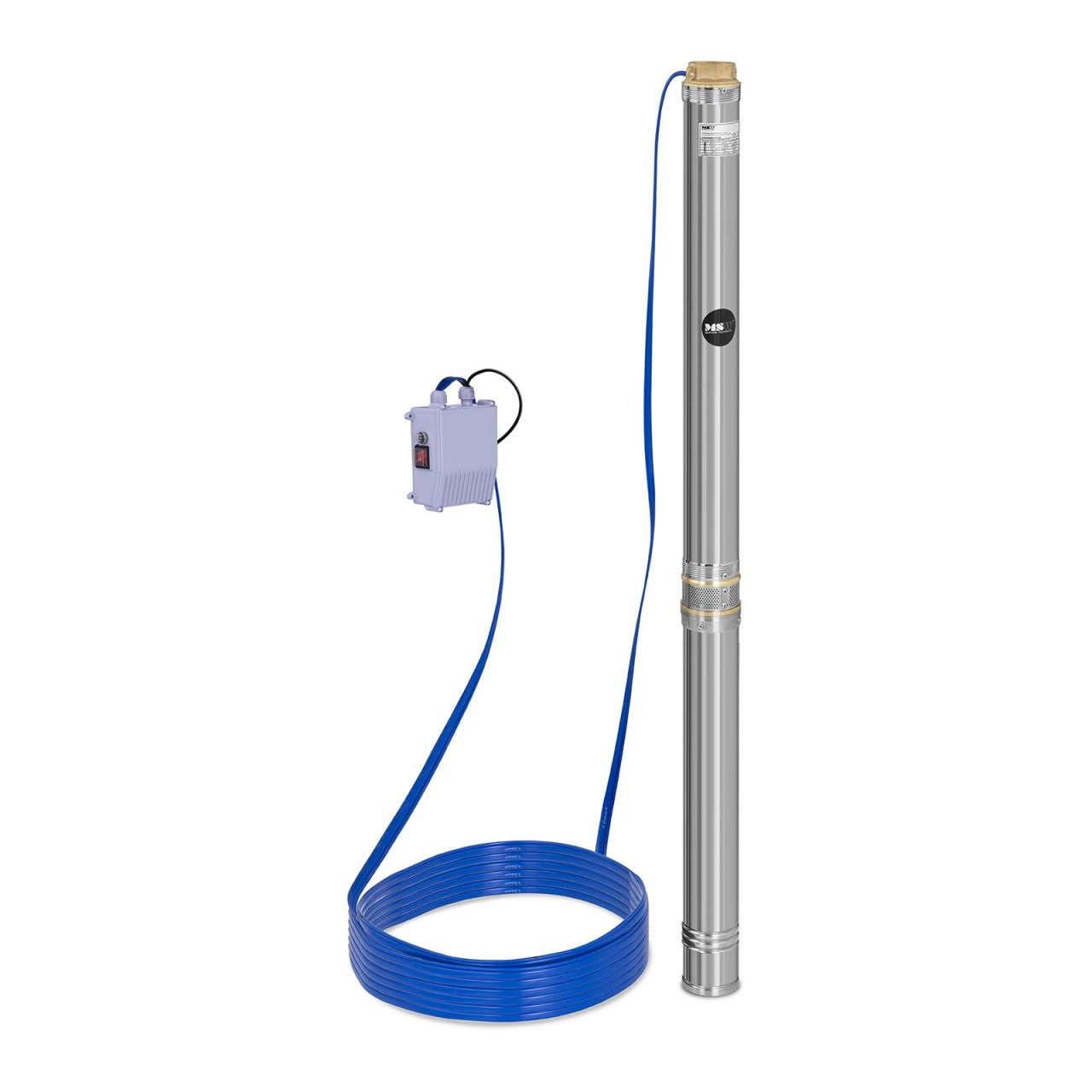 Pompa sommersa pompa sommersa per pozzo scarico - 10.800 L/h - 2.200 Watt - acciaio inox 14_0002958