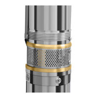 Pompa sommersa pompa sommersa per pozzo scarico - 3.800 L/h - 250 Watt - acciaio inox 14_0002964