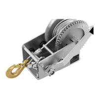 Verricello manuale 1.130 kg lunghezza cavo: 10 m manovella a cricchetto 14_0003875