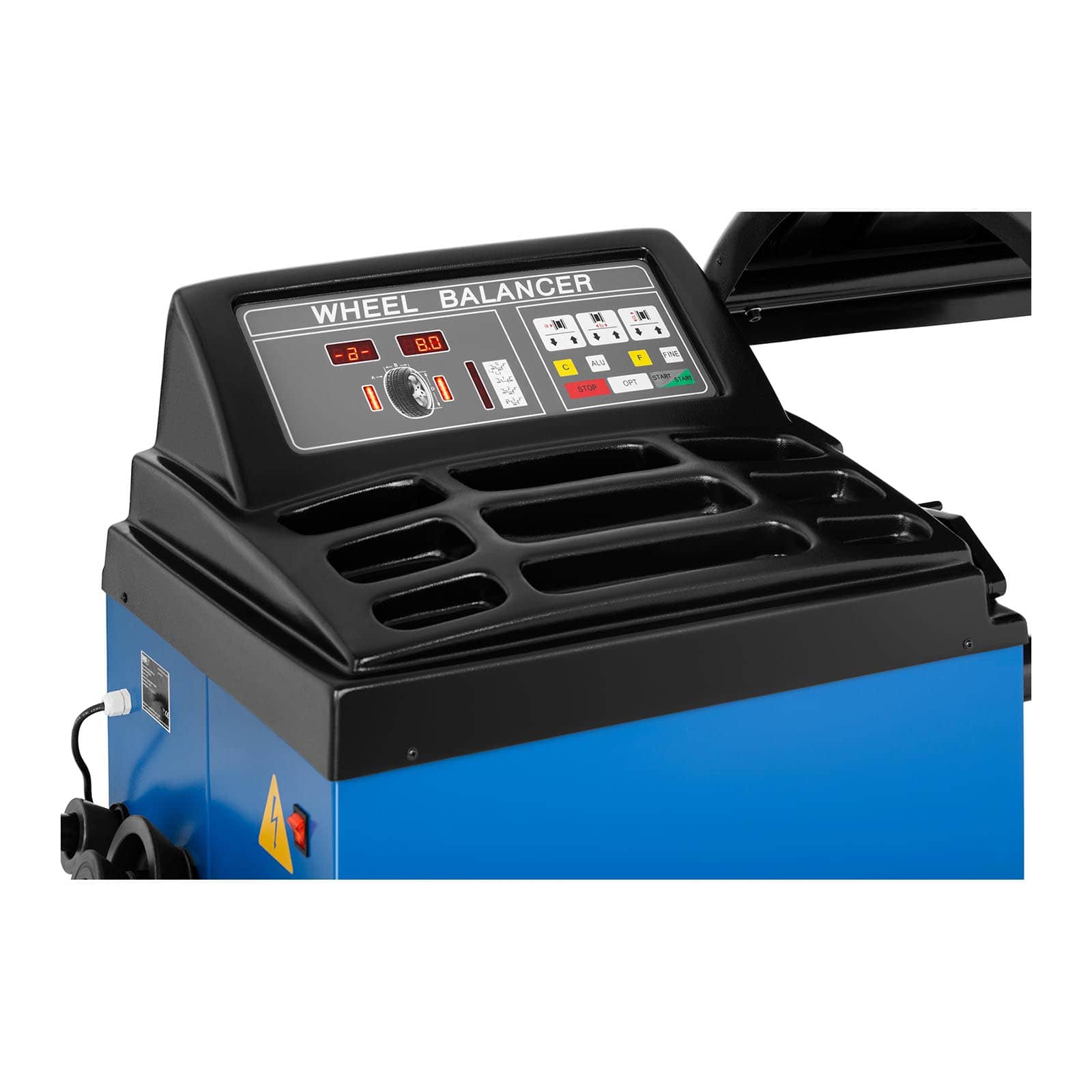 Equilibratrice larghezza cerchio variabile da 38 a 508 mm (da 1,5 a 20ʺ) 14_0006367