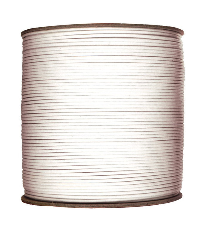 cavetto stendibiancheria bianco in bobina  ï mm. 4,5 - mt. 500 cod:ferx.vit13883