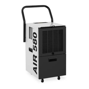 Deumidificatore professionale per aria da cantiere elettrico per cantina domestica industriale efficiente edilizia a (30l/24h, superficie 50 m2, aria miscelata 630 m3/h, serbatoio 5,5 l, LED) 14_0007255