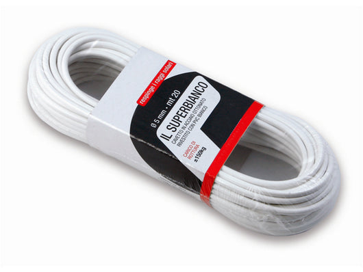 cavetto stendibiancheria il superbianco  ï mm. 5 - mt. 20 cod:ferx.vit39322