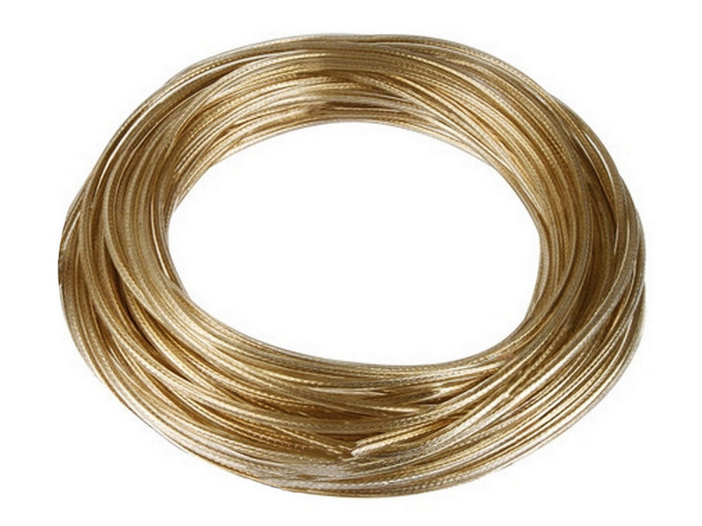 cavetto stendibiancheria ottone plastificato  ï mm. 4 - mt. 100 cod:ferx.vit3199