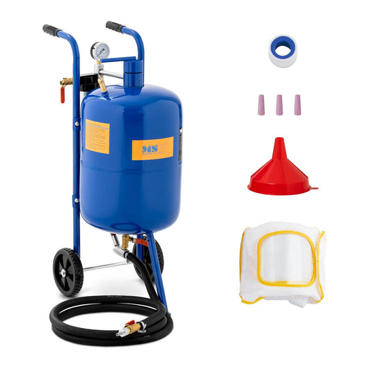 Sabbiatrice mobile 40 litri 8,6 barre ruote integrate 14_0000325