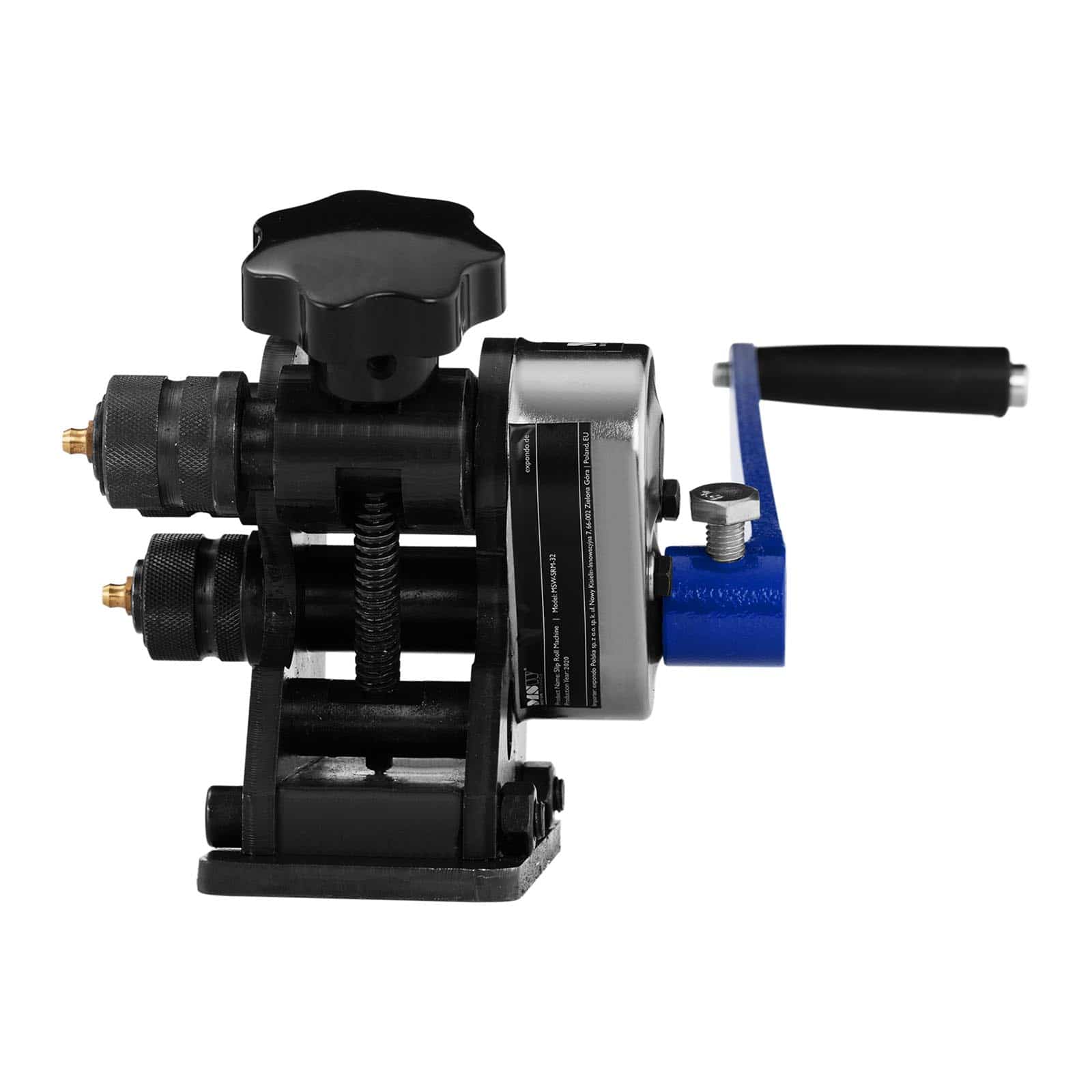 Mini piegatrice manuale a rulli per acciaio tondo e piatto 14_0007295