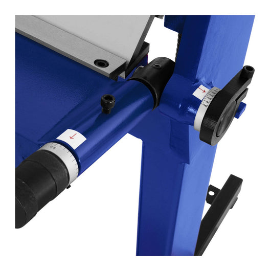 Piegatrice manuale da officina in acciaio con pedale 1270 mm - da 0 a 135° - 14_0002898