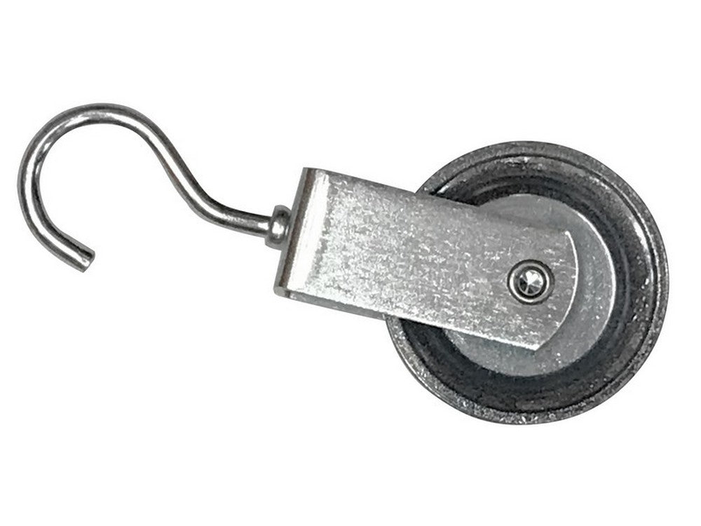 carrucola per stendibiancheria zincate ï esterno mm. 35 cod:ferx.vit3065