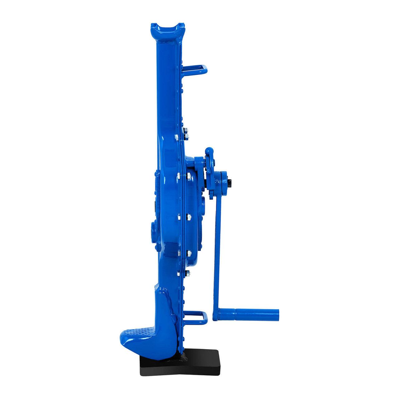 Cavalletto a manovella laterale con martinetto a rastrelliera forestale barile da 3.000 kg 14_0001213