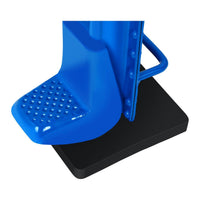 Cavalletto a manovella laterale con martinetto a rastrelliera forestale barile da 3.000 kg 14_0001213