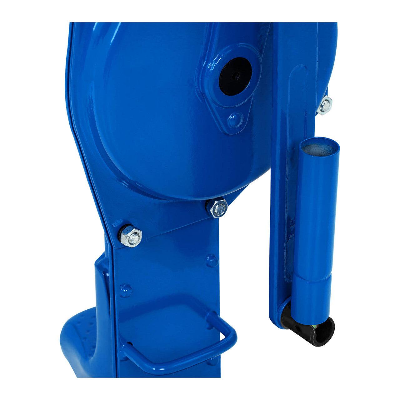 Cavalletto a manovella laterale con martinetto a rastrelliera forestale barile da 3.000 kg 14_0001213