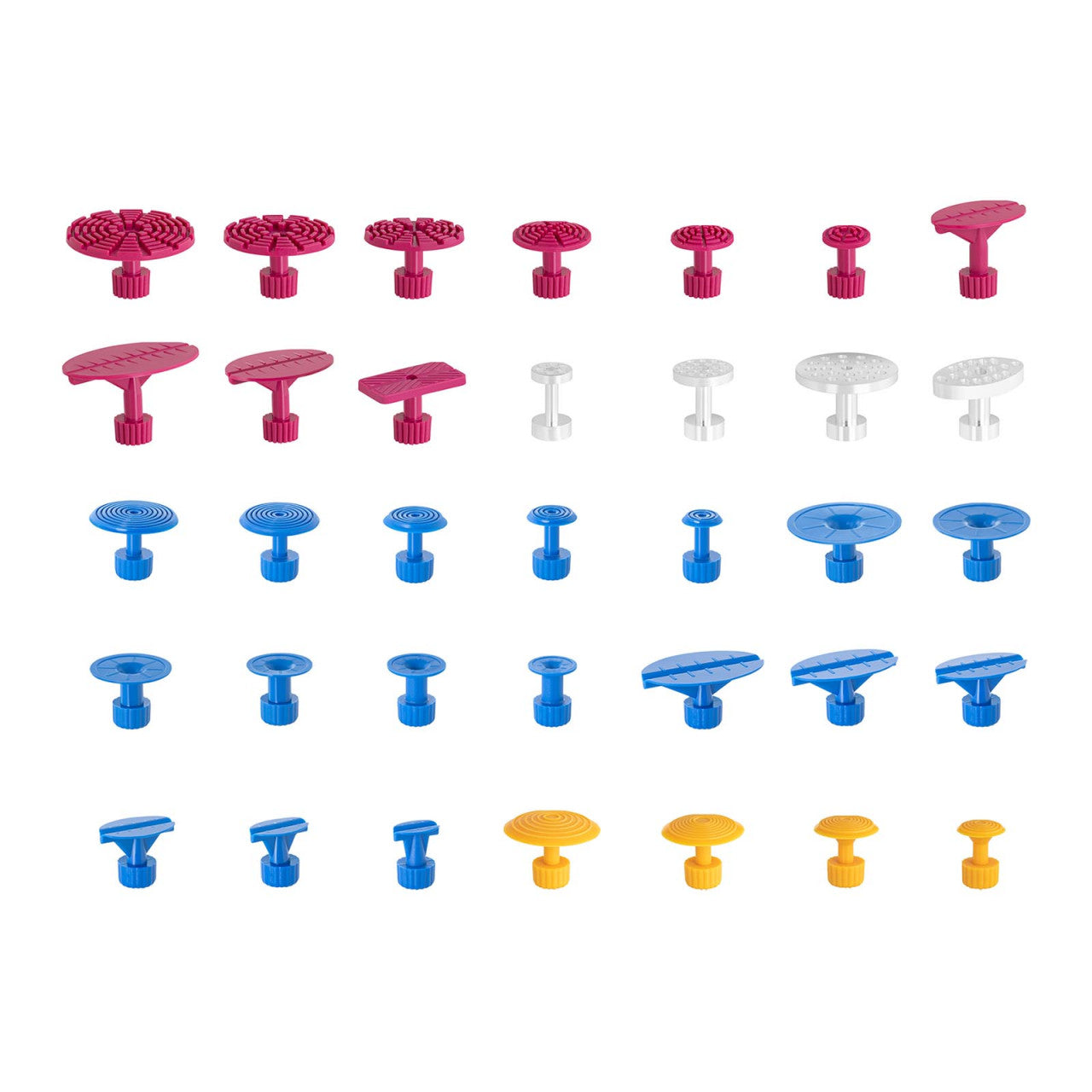 Kit rimozione ammaccature senza vernice pistola per colla a caldo 85 pezzi 14_0002079