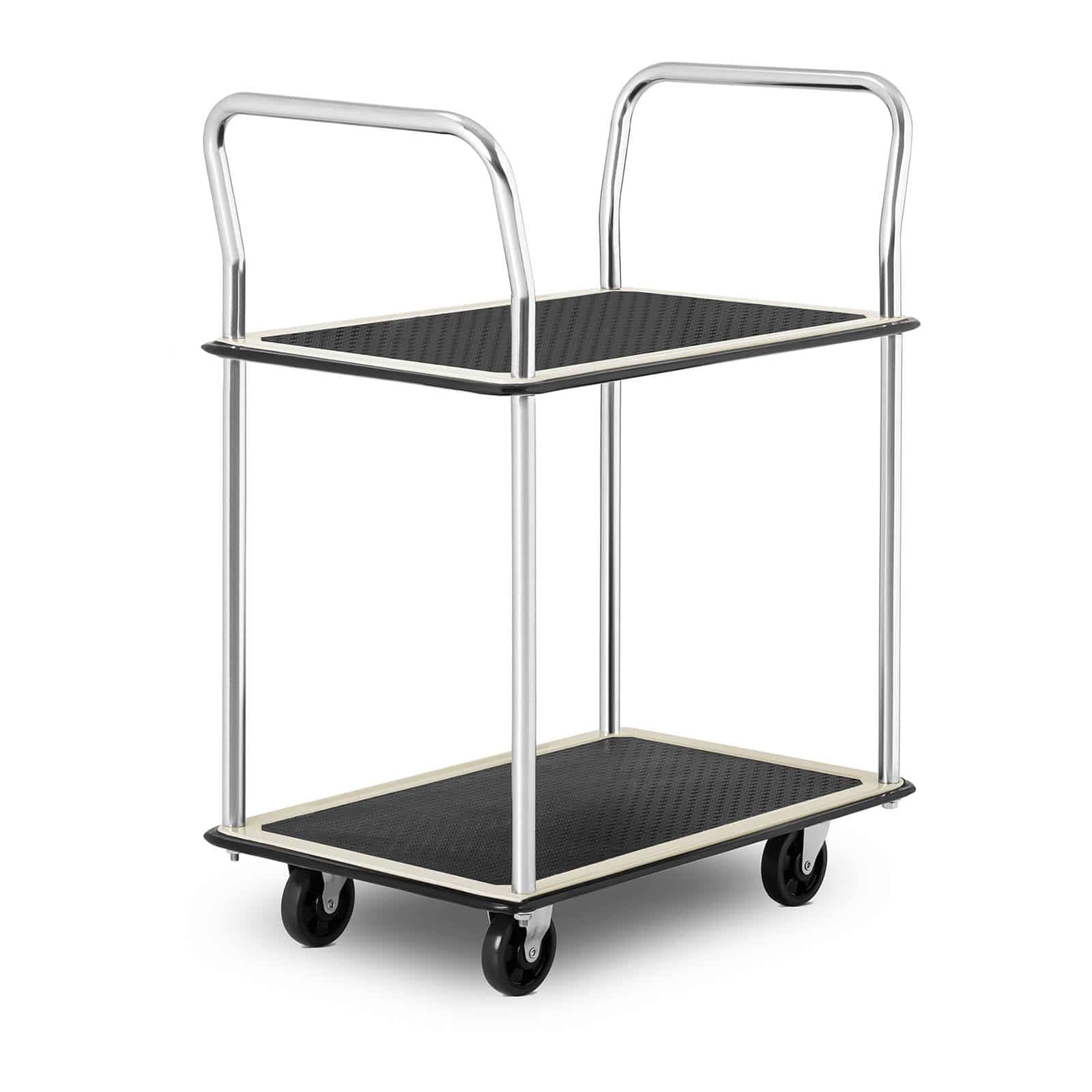 Carrello di movimentazione 120 kg max 2 vassoi portautensili da officina 14_0007231