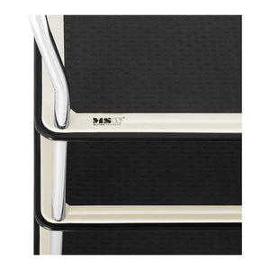 Carrello di movimentazione 120 kg max 2 vassoi portautensili da officina 14_0007231