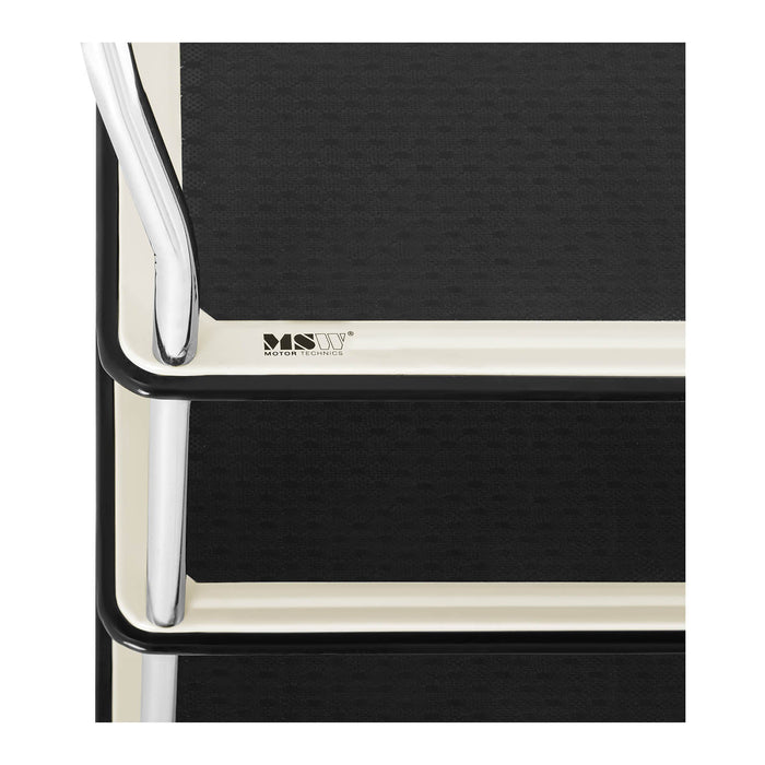 Carrello di movimentazione 120 kg max 2 vassoi portautensili da officina 14_0007231