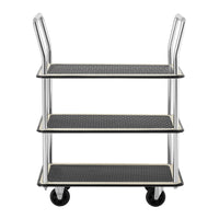 Carrello da movimentazione 150 kg max 3 vaschette porta attrezzi officina 14_0007232