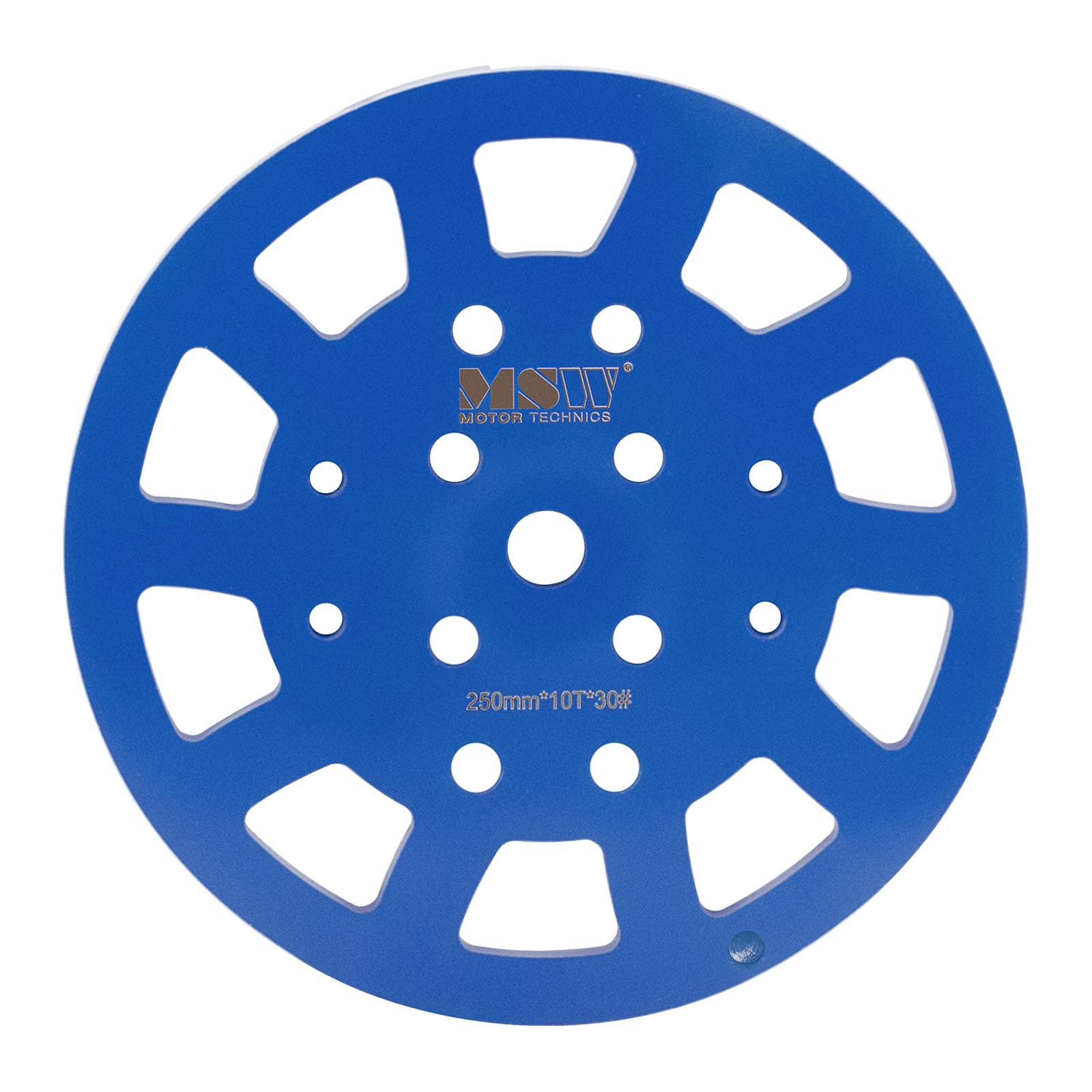 Disco diamantato per levigare cemento diametro: 250 mm grana 30 - 10 segmenti 14_0006227