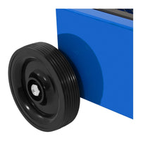 Vasca mobile per il recupero dell'olio - 55 litri - pompa manuale attrezzi officina auto 14_0006320