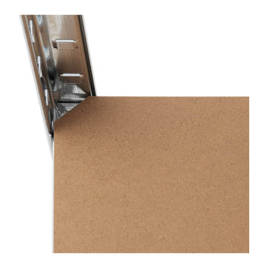 Scaffale per carichi pesanti 120 x 50 x 197 cm supporta 5 x 150 kg di robusti utensili da garage e officina grigio 14_0005174