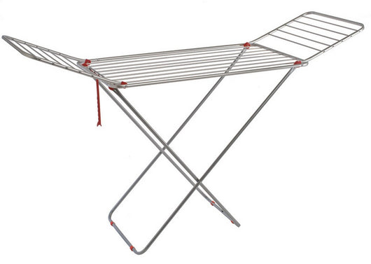 stendibiancheria a cavalletto plutone cm. 180x52x96¸115 h stenditura mt. 18 cod:ferx.vit31090